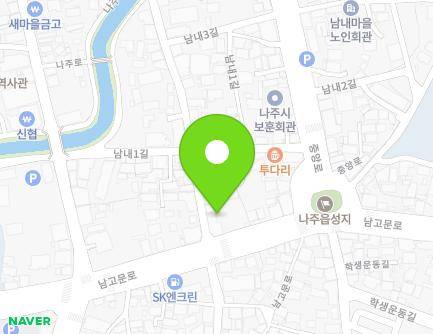 2 Geumseong-gil, Naju-si, Jeollanam-do, Republic of Korea Map