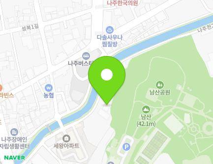 132 Najucheon 2-gil, Naju-si, Jeollanam-do, Republic of Korea Map