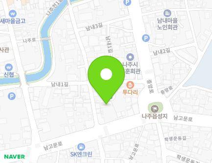 77 Namgomun-ro, Naju-si, Jeollanam-do, Republic of Korea Map