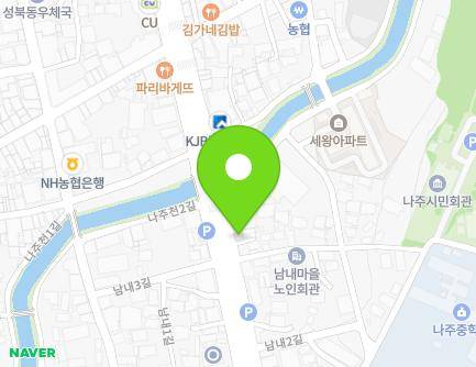 22 Jungang-ro, Naju-si, Jeollanam-do, Republic of Korea Map