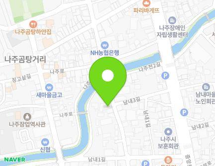 19-1 Geumseong-gil, Naju-si, Jeollanam-do, Republic of Korea Map