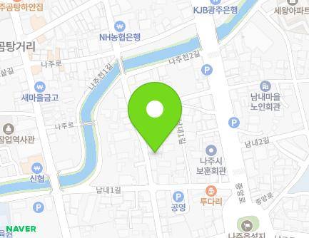 14 Geumseong-gil, Naju-si, Jeollanam-do, Republic of Korea Map