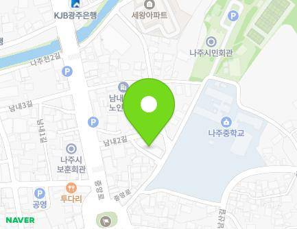 8 Namnae 2-gil, Naju-si, Jeollanam-do, Republic of Korea Map