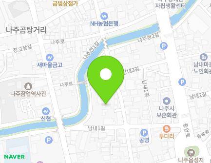 84 Najucheon 2-gil, Naju-si, Jeollanam-do, Republic of Korea Map