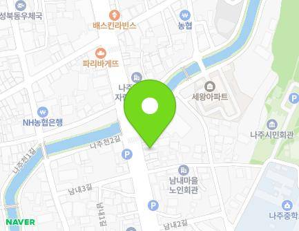 24 Jungang-ro, Naju-si, Jeollanam-do, Republic of Korea Map