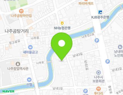 19 Geumseong-gil, Naju-si, Jeollanam-do, Republic of Korea Map