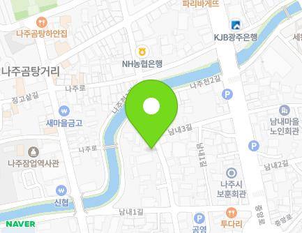 17 Geumseong-gil, Naju-si, Jeollanam-do, Republic of Korea Map