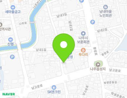 4-1 Geumseong-gil, Naju-si, Jeollanam-do, Republic of Korea Map
