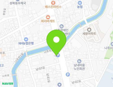 21-3 Jungang-ro, Naju-si, Jeollanam-do, Republic of Korea Map