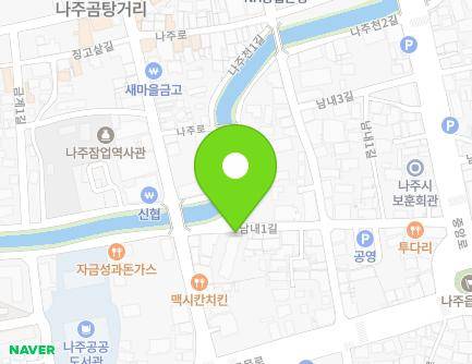 19-1 Namnae 1-gil, Naju-si, Jeollanam-do, Republic of Korea Map