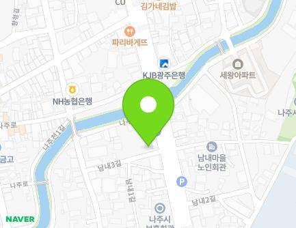2 Namnae 3-gil, Naju-si, Jeollanam-do, Republic of Korea Map