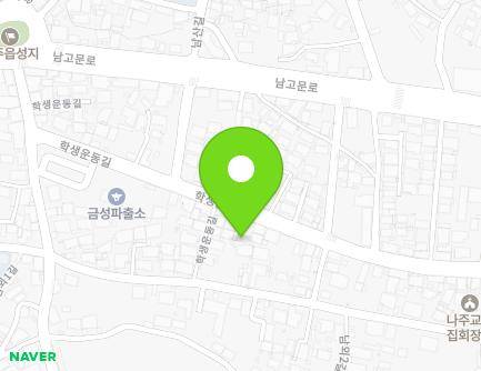 26-3 Haksaengundong-gil, Naju-si, Jeollanam-do, Republic of Korea Map