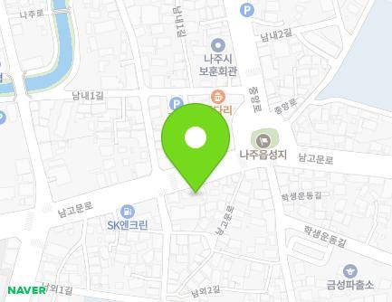 80 Namgomun-ro, Naju-si, Jeollanam-do, Republic of Korea Map