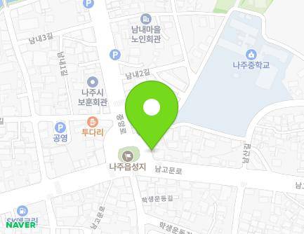 2-1 Jungang-ro, Naju-si, Jeollanam-do, Republic of Korea Map