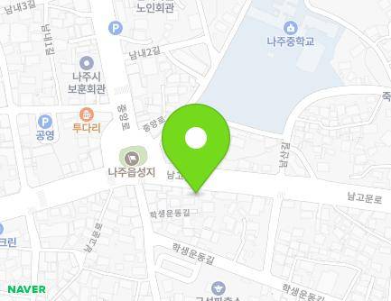94 Namgomun-ro, Naju-si, Jeollanam-do, Republic of Korea Map