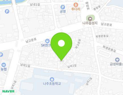 13-4 Namoe 1-gil, Naju-si, Jeollanam-do, Republic of Korea Map