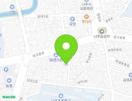 13-15 Namoe 1-gil, Naju-si, Jeollanam-do, Republic of Korea Map