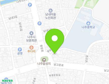 2 Namsan-gil, Naju-si, Jeollanam-do, Republic of Korea Map