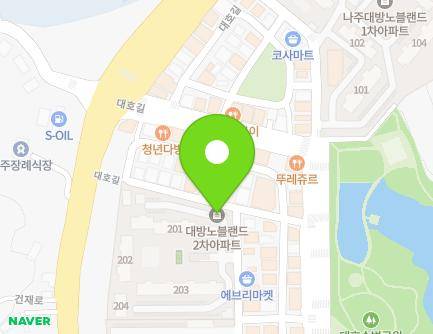 59-15 Daeho-gil, Naju-si, Jeollanam-do, Republic of Korea Map
