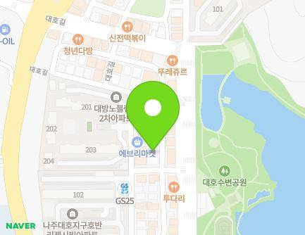 59-24 Daeho-gil, Naju-si, Jeollanam-do, Republic of Korea Map