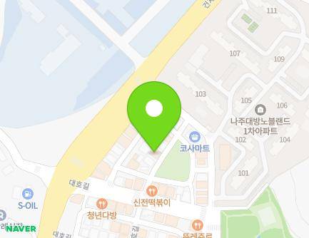 86-7 Daeho-gil, Naju-si, Jeollanam-do, Republic of Korea Map