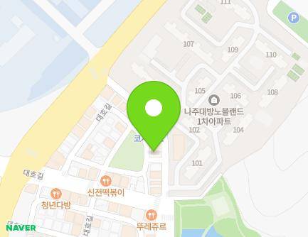 76-7 Daeho-gil, Naju-si, Jeollanam-do, Republic of Korea Map