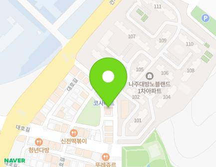 76-9 Daeho-gil, Naju-si, Jeollanam-do, Republic of Korea Map