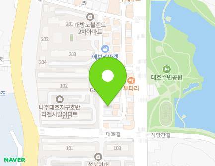 45-40 Daeho-gil, Naju-si, Jeollanam-do, Republic of Korea Map