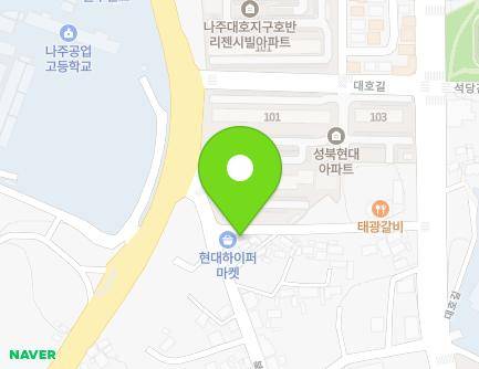 34 Bungmangmun-gil, Naju-si, Jeollanam-do, Republic of Korea Map