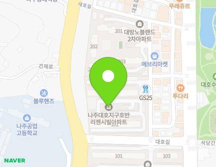 45-17 Daeho-gil, Naju-si, Jeollanam-do, Republic of Korea Map