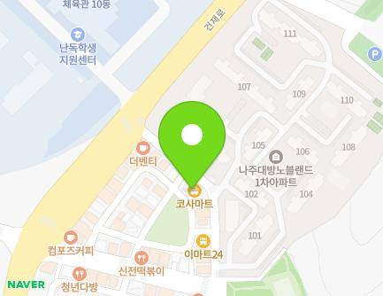 76-13 Daeho-gil, Naju-si, Jeollanam-do, Republic of Korea Map