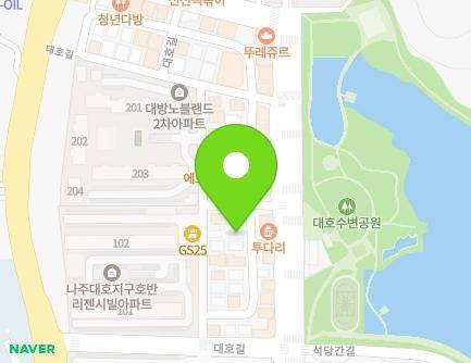 45-28 Daeho-gil, Naju-si, Jeollanam-do, Republic of Korea Map