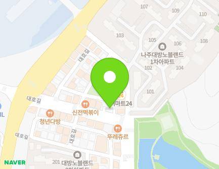 78 Daeho-gil, Naju-si, Jeollanam-do, Republic of Korea Map