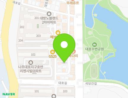 45-34 Daeho-gil, Naju-si, Jeollanam-do, Republic of Korea Map
