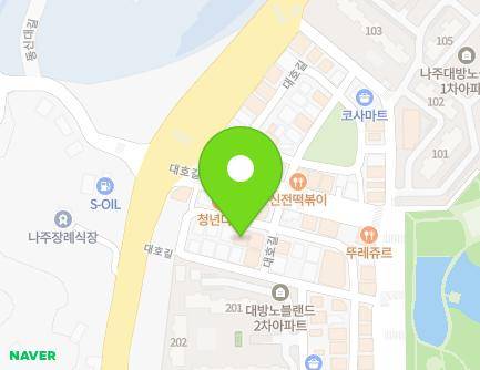 85-24 Daeho-gil, Naju-si, Jeollanam-do, Republic of Korea Map