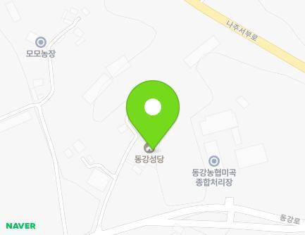 617-14 Donggang-ro, Donggang-myeon, Naju-si, Jeollanam-do, Republic of Korea Map