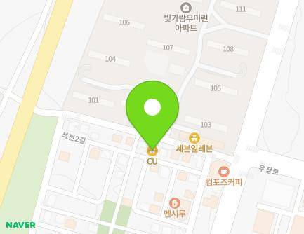 13 Seokjeon 1-gil, Naju-si, Jeollanam-do, Republic of Korea Map