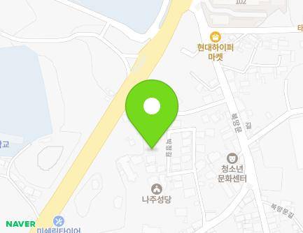 7-40 Bakjeong-gil, Naju-si, Jeollanam-do, Republic of Korea Map