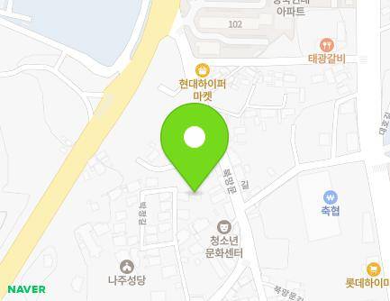 7-26 Bakjeong-gil, Naju-si, Jeollanam-do, Republic of Korea Map