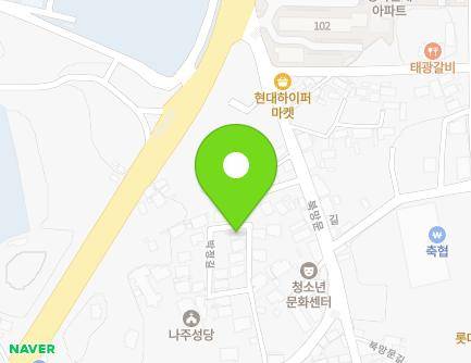 7-27 Bakjeong-gil, Naju-si, Jeollanam-do, Republic of Korea Map