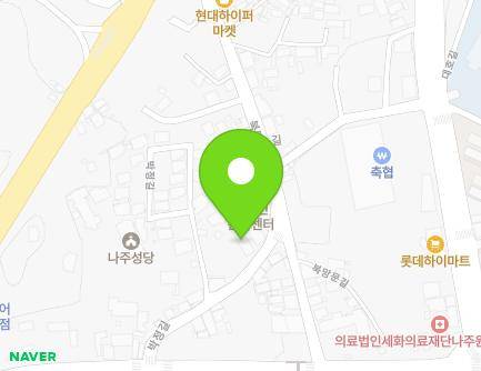 13 Bakjeong-gil, Naju-si, Jeollanam-do, Republic of Korea Map