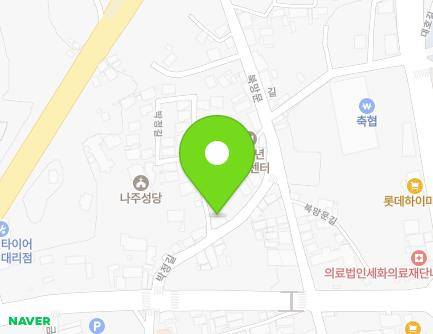 9 Bakjeong-gil, Naju-si, Jeollanam-do, Republic of Korea Map