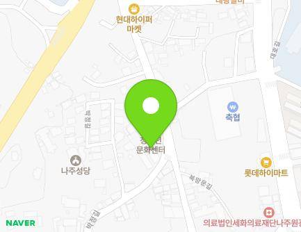 15 Bakjeong-gil, Naju-si, Jeollanam-do, Republic of Korea Map