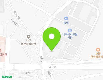 14 Cheongdong-gil, Naju-si, Jeollanam-do, Republic of Korea Map