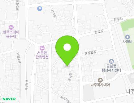 47-6 Geumnam-gil, Naju-si, Jeollanam-do, Republic of Korea Map