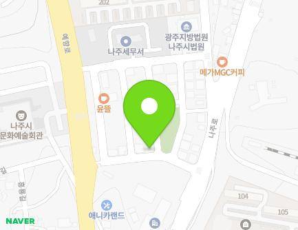 8 Jaesin-gil, Naju-si, Jeollanam-do, Republic of Korea Map