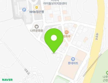 14-5 Naedong-gil, Naju-si, Jeollanam-do, Republic of Korea Map