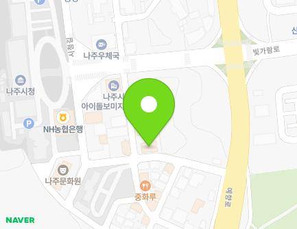 14 Wansacheon-gil, Naju-si, Jeollanam-do, Republic of Korea Map