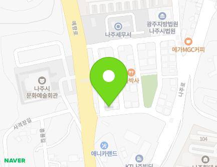 14 Jaesin-gil, Naju-si, Jeollanam-do, Republic of Korea Map