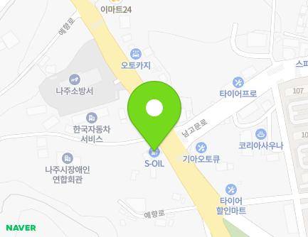 4191 Yehyang-ro, Naju-si, Jeollanam-do, Republic of Korea Map